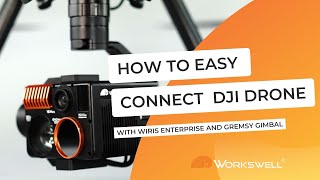 How to connect WIRIS Enterprise thermal camera to DJI drone [upl. by Nuawed]