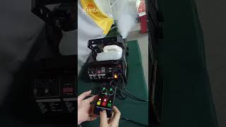 E1700 DMX Fog Machinefog machinestagelighteventsparty weddingDMXwireless controltdjstagefx [upl. by Llednav]