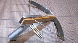 КАК СДЕЛАТЬ АРБАЛЕТ  HOW TO MAKE A CROSSBOW [upl. by Hurff365]