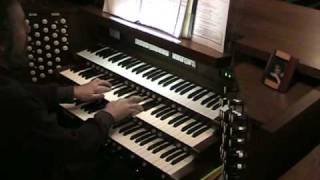 Crown Him With Many Crowns Allen Q325 Organ [upl. by Acimad]