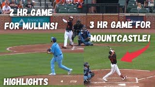 Cedric Mullins Has ANOTHER 2 Homer Game Ryan Mountcastle HITS 3 HOMERS TOO Highlights [upl. by Arvie]