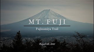 Mt Fuji  Fujinomiya Trail [upl. by Prunella]