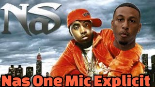 NAS One Mic Explicit REACTION 🎤🖊 Nas Is A Street Poet🔥💯 Stillmatic [upl. by Zsa970]