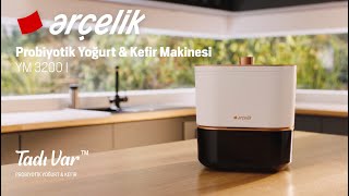 YM 3200 I Arçelik Tadı Var™ Probiyotik Yoğurt amp Kefir Makinesi [upl. by Aleuqahs932]