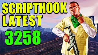 SCRIPTHOOK V LATEST VERSION FIXED  GTA 5 3258 SCRIPTHOOK V [upl. by Nerej]