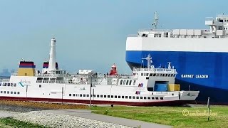 AG EMS Fährverkehr Emden Borkum ferry traffic OSTFRIESLAND amp WAPPEN VON BORKUM [upl. by Dianna]