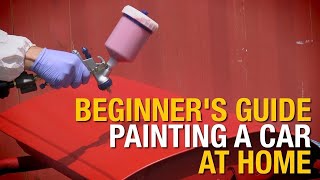 Beginners Guide How To Paint A Car At Home In 4 Easy Steps  Eastwood [upl. by Formenti649]