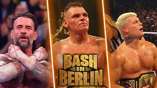 What Happened At WWE Bash In Berlin [upl. by Htrap]