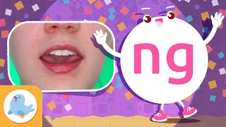 Phonics for Kids 🗣 The NG Sound 🏓 Phonics in English 🎪 [upl. by Savage]