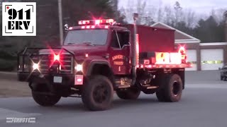 Amherst NH Fire Department Forestry 1 and Forestry 2 Responding [upl. by Litt]