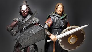 quotLord of the Ringsquot Boromir amp Lurtz Figure Review [upl. by Annua]