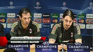 Allegri ready for Barcelona [upl. by Arlene578]