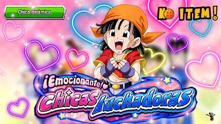 LA CLAVE ES RAINBOW  CHICAS LUCHADORAS  PAN  NIVEL 1  NO ITEM  CHICA DINÁMICA  DOKKAN BATTLE [upl. by Oakley]