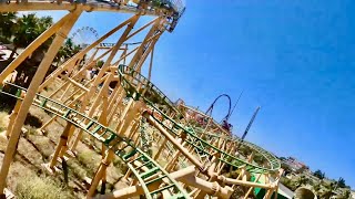 Family Coaster AWESOME Roller Coaster in TURKEY 4K POV  ViaSeaKorsan Adasi No Copyright [upl. by Ennovahs346]