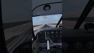 Good or bad landing with A2A Piper PA24 Comanche p3dv4 [upl. by Eeramit]