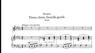 quotDanza danza fanciulla gentilequot Francesco Durante 24 Italian Art Songs and Arias REMIX [upl. by Howlan629]