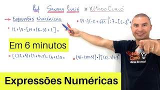 COMO RESOLVER EXPRESSÕES NUMÉRICAS  EM 6 MINUTOS [upl. by Nissa]