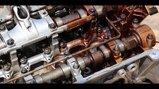 Cleaning BMW engine parts  Dry Ice Blasting [upl. by Marysa]