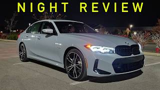 NIGHT REVIEW  Does the REFRESHED BMW 3Series Shine Brighter than Ever [upl. by Erodasi]