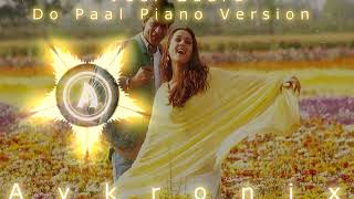 instrumental Veer Zaara  Do Paal Piano Version Aykronix Release [upl. by Lleinnad]