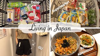 japan vlog  go Kawasaki shopping at Daiso Gu and supermarket easy dinner [upl. by Baram]