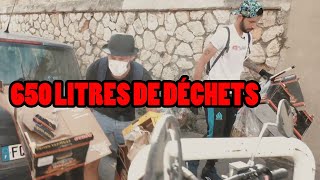 650 LITRES DE DÉCHETS feat LA PROVENCE Le Youtubeur Marseillais [upl. by Vernita]