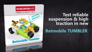 Special WeDo 20 Project Batmobile Tumbler from ROBORISEIT [upl. by Boniface603]