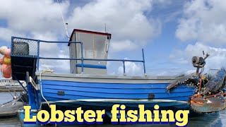 LOBSTER FISHING NEW BOAT [upl. by Ottie]