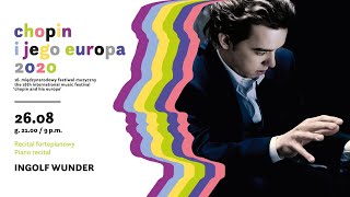 Ingolf Wunder  16th International Music Festival „Chopin and his Europe” [upl. by Yanahc]