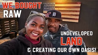 WE PURCHASED CHEAP RAW LAND amp CREATING OUR OWN OASIS MORTGAGE FREE [upl. by Berga35]