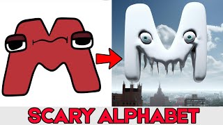 Alphabet Lore Scary Edition  The realistic photo  Part 2 [upl. by Aicyla795]