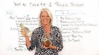 How to Create a Project Budget  Project Management Training [upl. by Ellenrahs]