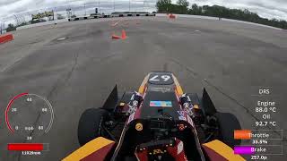 IC 2024 Gopher Motorsports FSAE Michigan Endurance [upl. by Adnolehs]