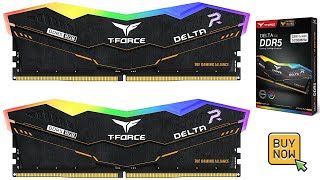 TEAMGROUP TForce Delta TUF Gaming Alliance RGB DDR5 Ram 32GB Kit 2x16GB 5200MHz amp Also [upl. by Atiekal256]