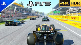 F1 22  PS5 Gameplay Quality Mode 4K HDR 60FPS [upl. by Alebasi414]