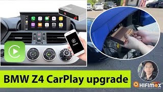 BMW Z4 E89 CIC Wireless CarPlay Android Auto Installation Tutorial BMW Z4 CarPlay retrofit upgrade [upl. by Guss]