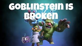 Splashyard w goblinstein  Clash Royale [upl. by Rtoip]