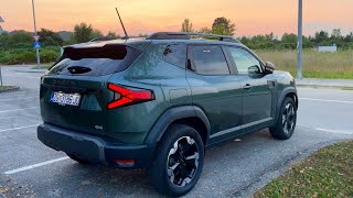 New DACIA DUSTER 2024  EVENING POV test DRIVE HIGHWAY amp city [upl. by Ker]