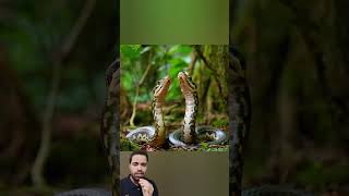 king cobra vs python I facts [upl. by Ellicec]