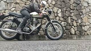 bsa goldstar dbd34 kickstart [upl. by Eihtur828]