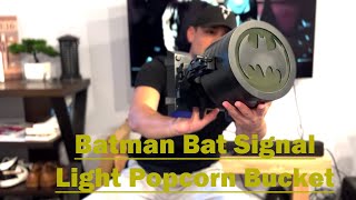 Batman Bat Signal Light Popcorn Bucket [upl. by Suchta]