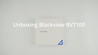 Blackview BV7100 Official Unboxing  Blackviews First Android 12 13000mAh Battery Rugged Phone [upl. by Erbua101]