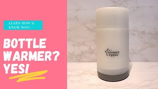 How to Use Tommee Tippee Bottle Warmer 2021  a tip [upl. by Eidde]