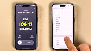 iPhone 15 New Ringtones for Incoming Call iPhone 14 Pro Max iOS 17 [upl. by Notlim324]