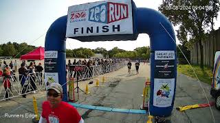 Brookfield Zoo Run Finish 2024 [upl. by Ijat]