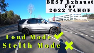 Best Exhaust system for 2022 chevy Tahoe Flowtech WarlockquotBYPASSquot [upl. by Heywood]