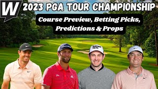 2023 Tour Championship Picks Predictions and Odds  PGA Tour Free Plays  Aug 2427 2023 [upl. by Eimaral]