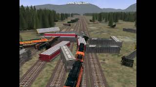 MSTS Epic Train Crashing [upl. by Reis]