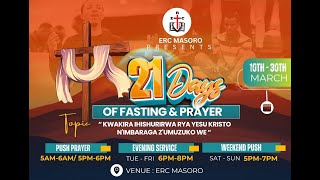 PUSH PRAYER DAY 1 OF 21 DAYS OF PRAYERampFASTING 2024 [upl. by Benedick]