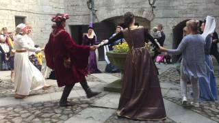 Medieval dance teaching [upl. by Perdita]